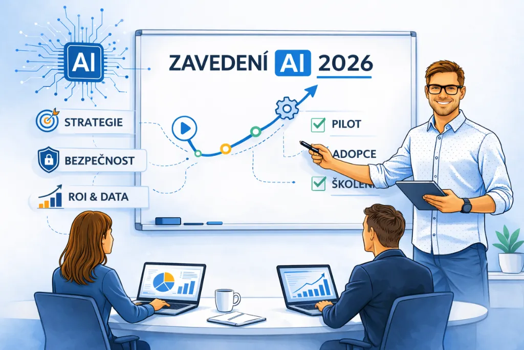 Jak v roce 2026 úspěšně zavést AI ve firmě a proměnit investice do technologií ve skutečné výsledky